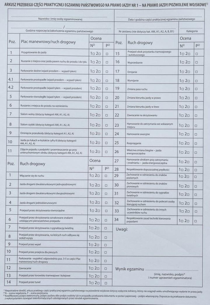 Wniosek o udostępnienie nagrania egzaminu