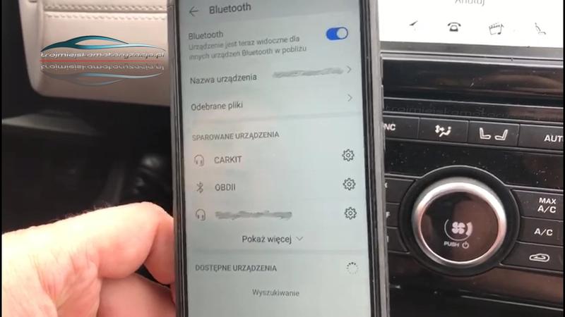 Bluetooth w samochodzie
