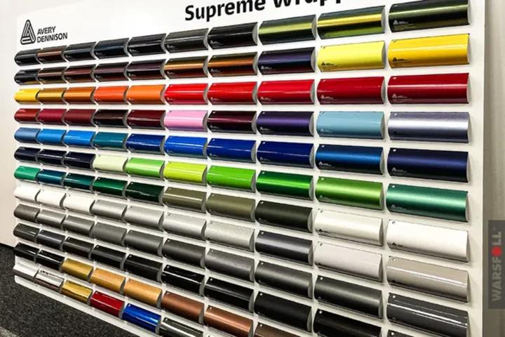 Rodzaje folii samochodowej