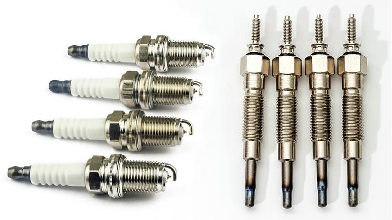 Wymiana świec w silniku diesla