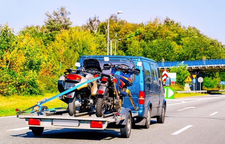 Zabezpieczenie motocykla w transporcie