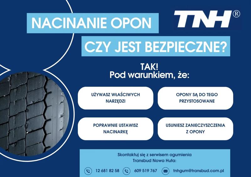 Zalety i wady nacinania opon w flotach